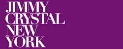 Purple background with white text: "Jimmy Crystal New York.