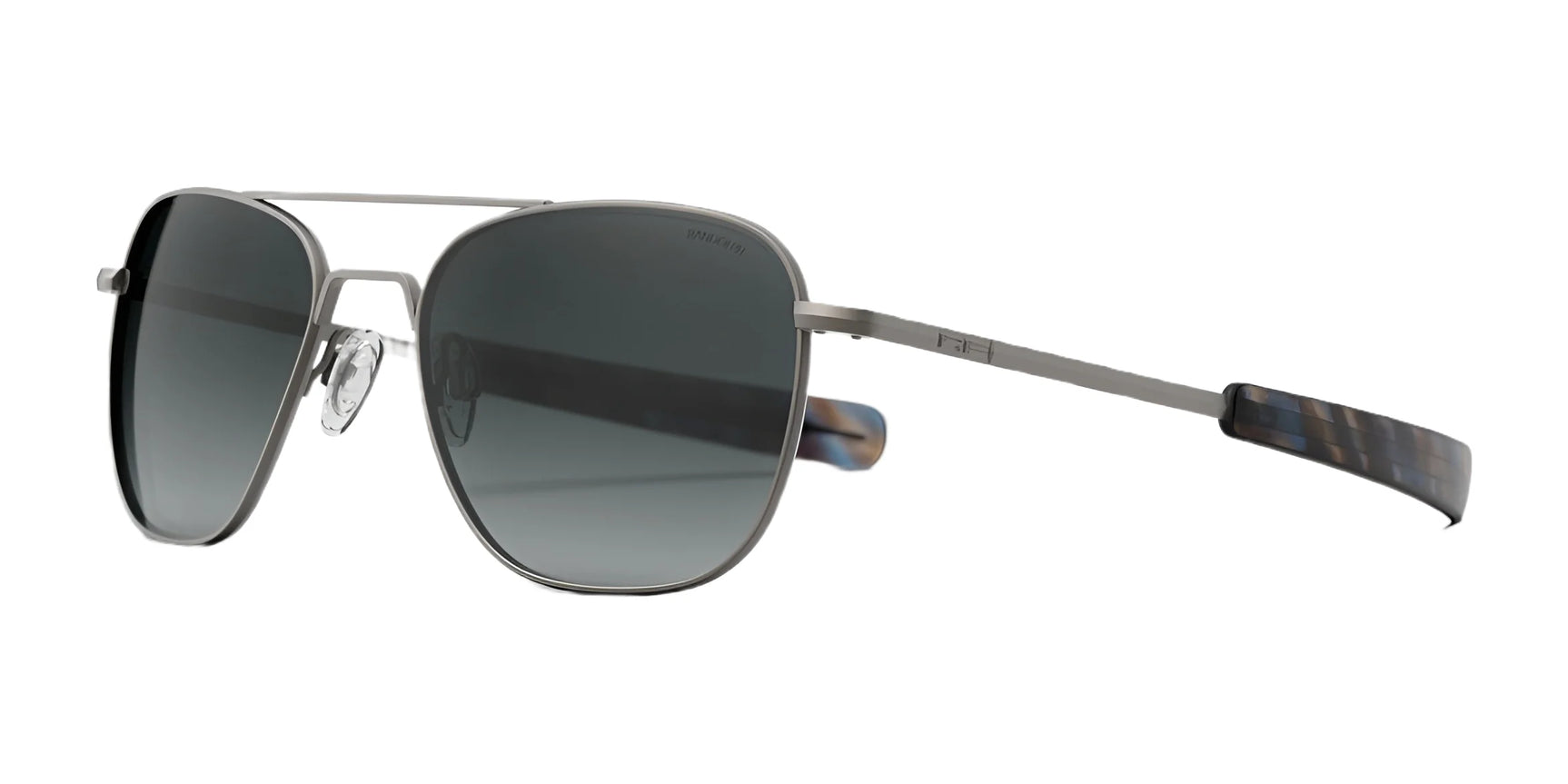 Randolph AVIATOR Sunglasses | Size 58 / Satin Gunmetal / Slate Gradient Nylon (Polarized) Randolph AVIATOR Sunglasses | Size 58 / Satin Gunmetal / Slate Gradient Nylon (Polarized)