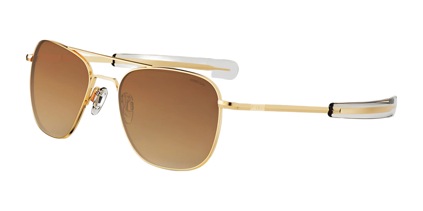 Randolph AVIATOR Sunglasses | Size 61 / 23k Gold / Nylon Gradient Cape Sand (Non-Polar) Randolph AVIATOR Sunglasses | Size 61 / 23k Gold / Nylon Gradient Cape Sand (Non-Polar)