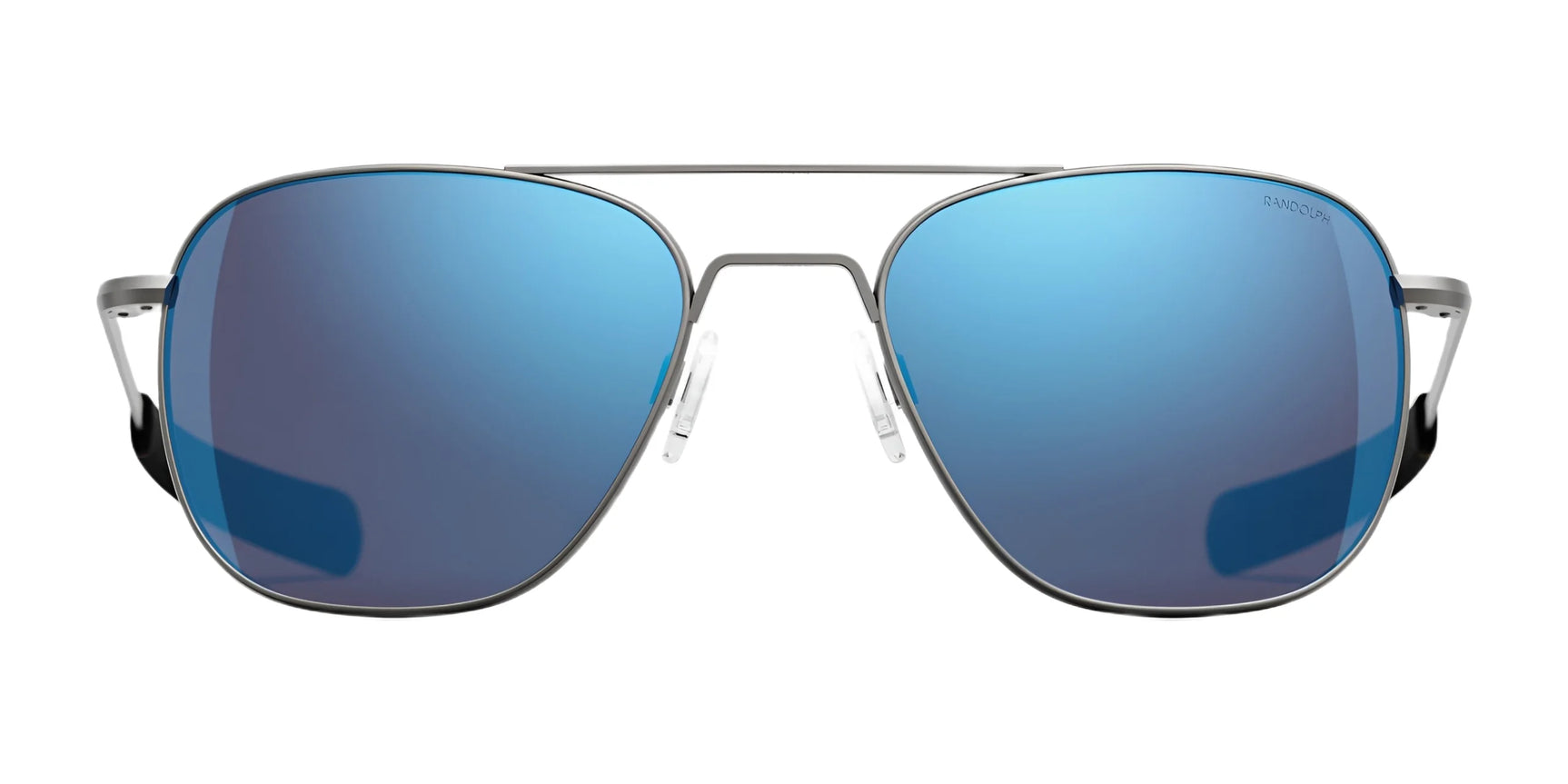 Randolph AVIATOR Sunglasses | Size 61 / Satin Gunmetal / Le Mans Blue (Semi-Polarized) Randolph AVIATOR Sunglasses | Size 61 / Satin Gunmetal / Le Mans Blue (Semi-Polarized)