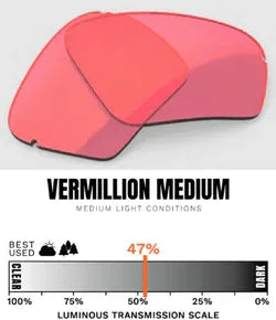 VERMILLION MEDIUM / MEDIUM LIGHT CONDITIONS