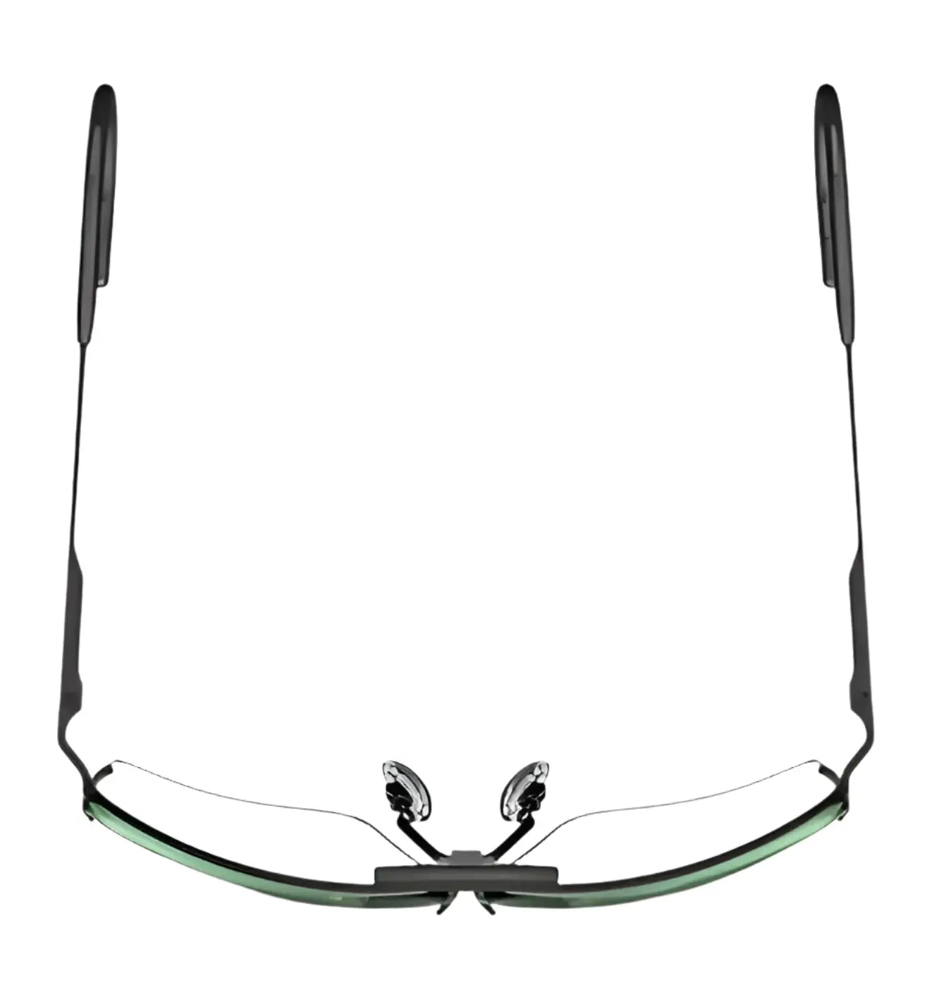 Thin, frameless rectangular glasses with black arms and nose pads, equipped with Claysight lenses for clarity, make the RE Ranger Edge Shooting Glasses ideal for precision and style as shooting eyewear. Thin, frameless rectangular glasses with black arms and nose pads, equipped with Claysight lenses for clarity, make the RE Ranger Edge Shooting Glasses ideal for precision and style as shooting eyewear.