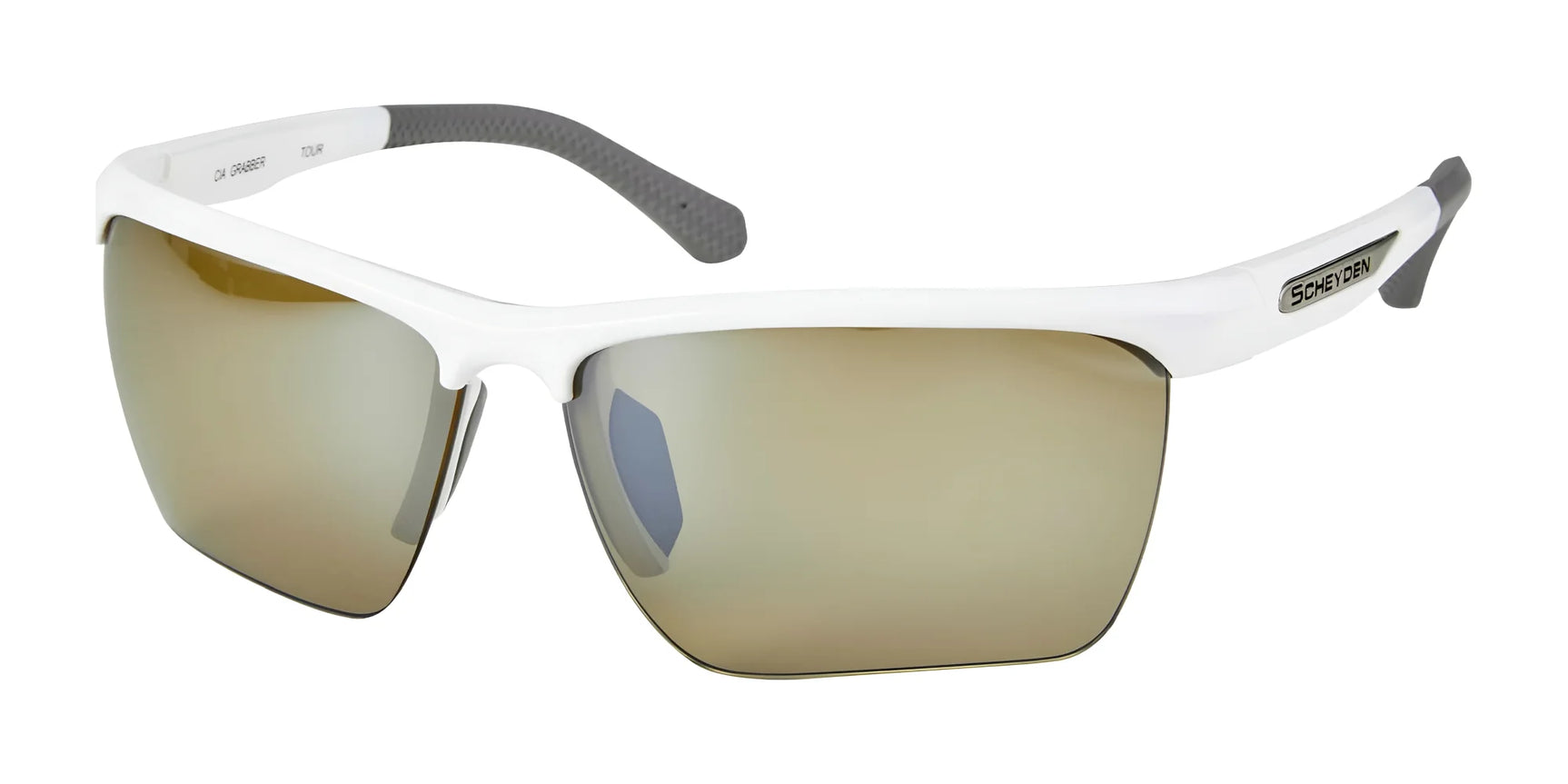 Scheyden CIA GRABBER Sunglasses White & LT33 Light Bronze (Non-Polar / Razor Sharp Resin) Scheyden CIA GRABBER Sunglasses White & LT33 Light Bronze (Non-Polar / Razor Sharp Resin)
