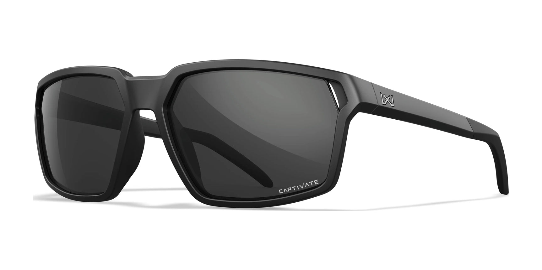 Wiley X SIERRA Sunglasses Matte Black / CAPTIVATE™ Non-Polarized Grey Wiley X SIERRA Sunglasses Matte Black / CAPTIVATE™ Non-Polarized Grey