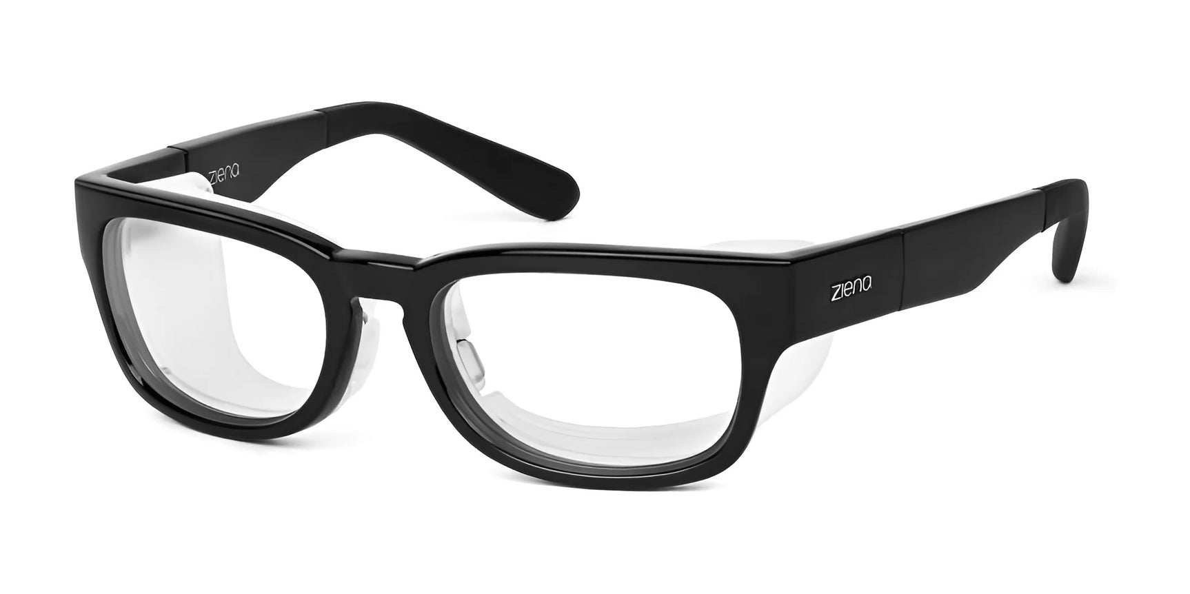 Ziena Kai Eyeglasses Glossy Black / BlueByrd Blue Light / Frost Ziena Kai Eyeglasses Glossy Black / BlueByrd Blue Light / Frost